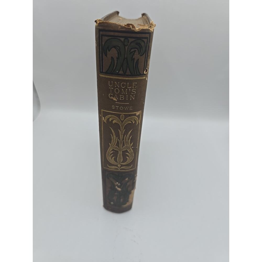 Uncle Toms Cabin Harriet Beecher Stowe F.M. Lupton Publishing 1898 Vintage Print